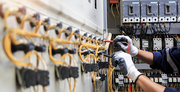 Professional Electrician technician working in Scissors, TX